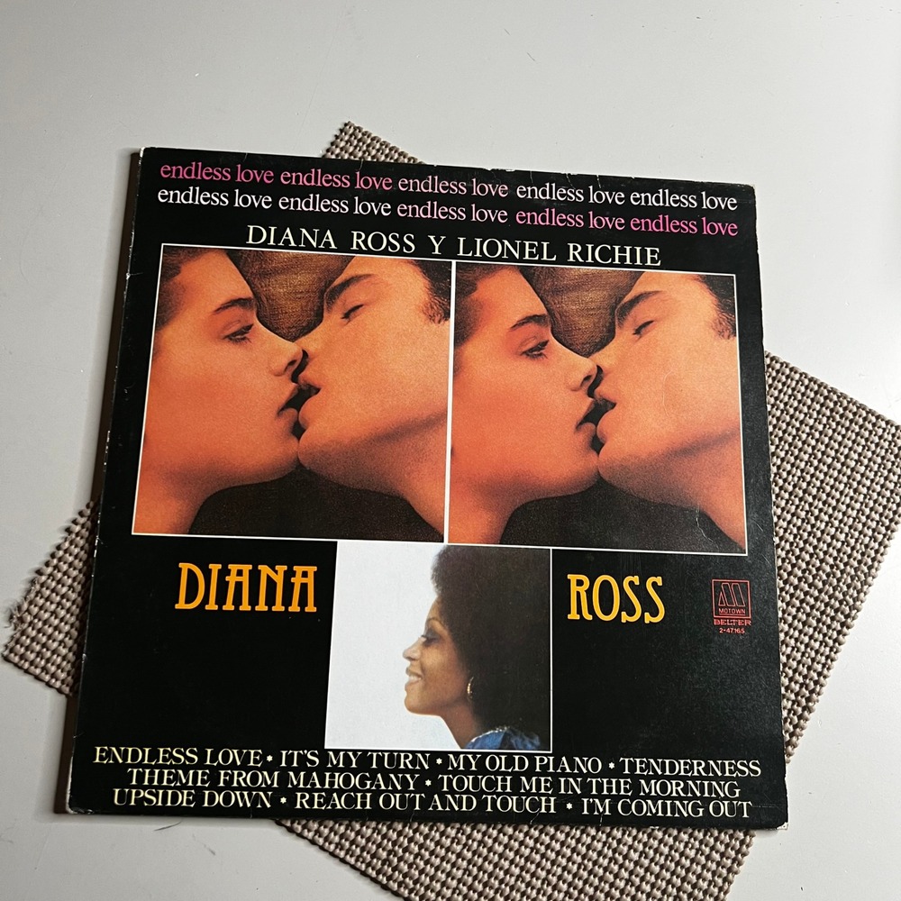 Diana Ross Endless Love Vinyl LP 1981 Motown Belter Spain 2-47.165 Lionel Richie